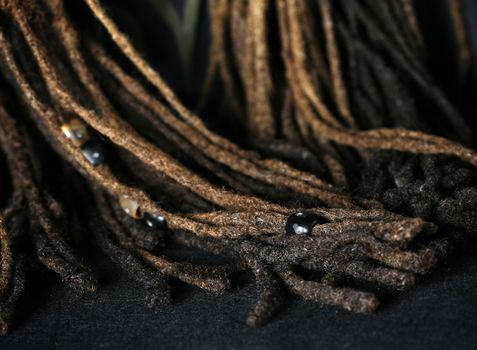 Dreadlocks hairstyle background