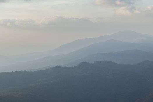  empty on top of a mountain view with cloud sky,landscape background
