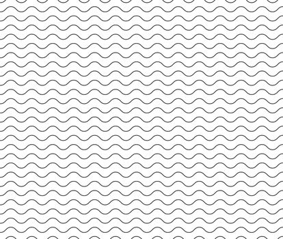 black wave line pattern. black seamless wavy line background. wave pattern.