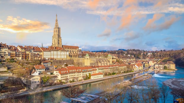 Old Town of Bern, capital of Switzerland in Europe