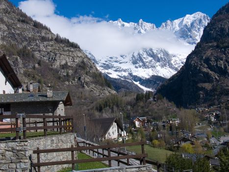 dolonne,courmayeur,val d'aoste,italie