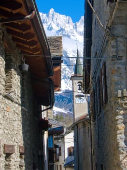 dolonne,courmayeur,val d'aoste,italie