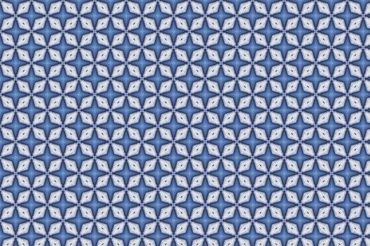 Seamless pattern with blue diamonds. Blue Background.