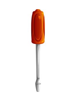 A nice and beautiful screwdriver to remove screws, image that can be used for various subjects