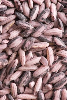 The background of eating Red rice for a healthy diet, gluten free diet, vertical photo.