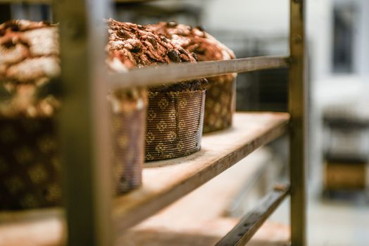 Panettone is a fruity sugary bread cake from Milan, Lombardy Italy