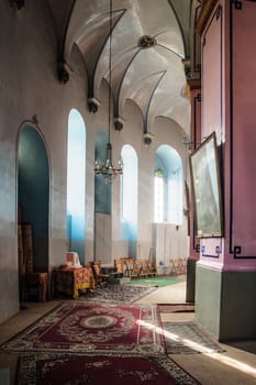 JERUSALEM, ISRAEL - APRIL 19, 2014: The Ethiopian Church on Ethiopia Street in Jerusalem, Israel. It belongs to the Ethiopian Orthodox Tewahedo Church