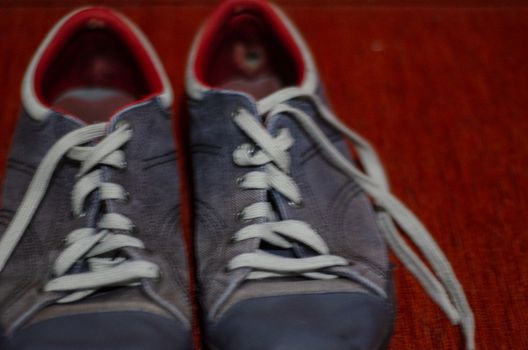 Old Grey Sport Shoes, Fashion, GYM