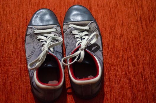 Old Grey Sport Shoes, Fashion, GYM