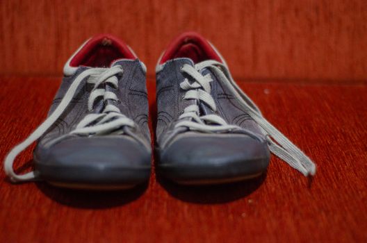 Old Grey Sport Shoes, Fashion, GYM