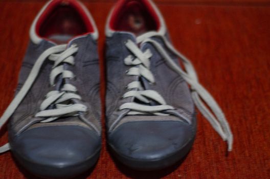 Old Grey Sport Shoes, Fashion, GYM