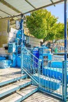 SAFED, ISRAEL - SEPTEMBER 18, 2015: The tomb of The ARI (Rabbi Isaac Luria), in Safed, Israel