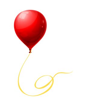 The most beautiful red balloon used for decorations and many festivities.