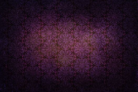 Old classical renaissance texture. Colors pink, purple and brown