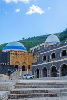 Tiberias, Israel - February 10, 2020: The Tomb of Rabbi Meir Baal HaNes (the Miracle Maker) compound, in Tiberias, Northern Israel