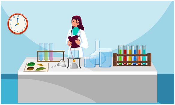 doctor working in a laboratory