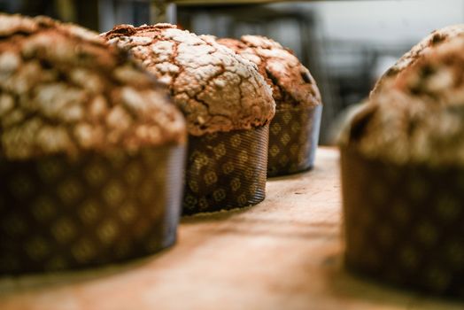 Panettone is a fruity sugary bread cake from Milan, Lombardy Italy