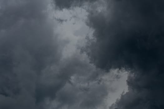 abstract grey storm clouds full frame background.