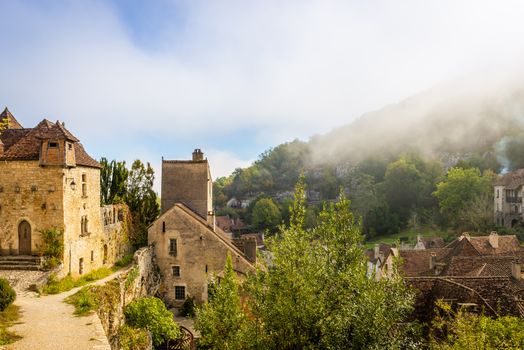 This magnificent medieval village located in the Lot department in the Occitanie region is part of the list of the most beautiful villages in France.