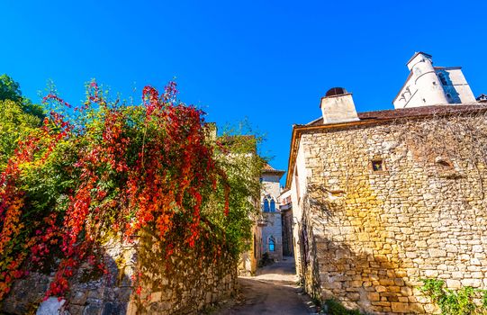 This magnificent medieval village located in the Lot department in the Occitanie region is part of the list of the most beautiful villages in France.