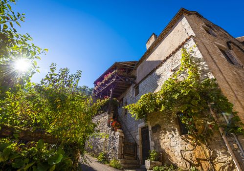 This magnificent medieval village located in the Lot department in the Occitanie region is part of the list of the most beautiful villages in France.