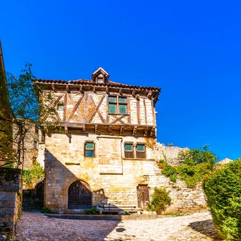 This magnificent medieval village located in the Lot department in the Occitanie region is part of the list of the most beautiful villages in France.