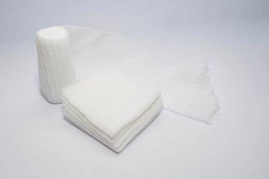 roll gauze and pad for medical use