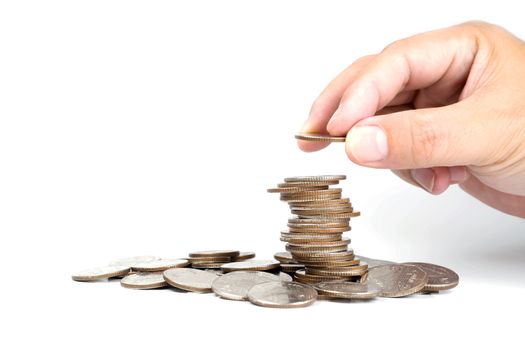 someone add coin to coin tower