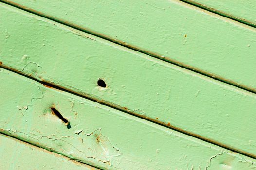 Close up on the texture of  beach cabins' blinds on the Adriatic coast in Pesaro, Italy