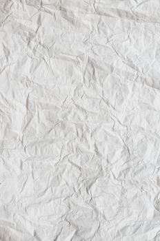 A crumpled whit paper texture for background use