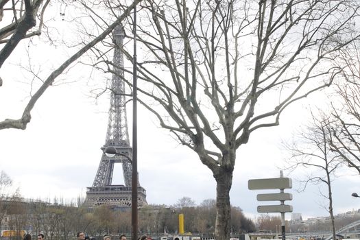 Eifel tower is the symbol of Paris romantic and love Eiffel Tower in Paris