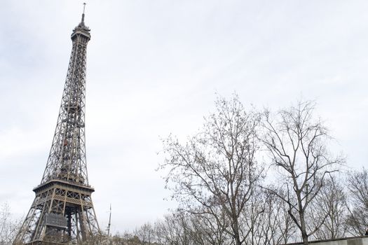 Eifel tower is the symbol of Paris romantic and love Eiffel Tower in Paris