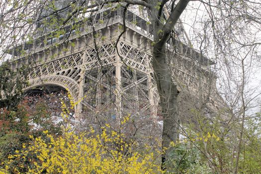 Eifel tower is the symbol of Paris romantic and love Eiffel Tower in Paris