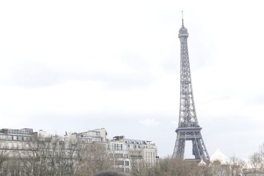 Eifel tower is the symbol of Paris romantic and love Eiffel Tower in Paris