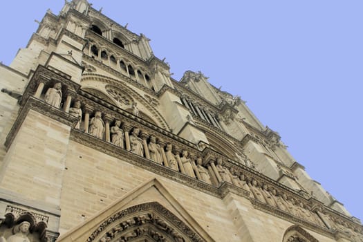 notre dame de paris cathedral in france