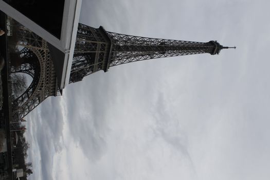 Eifel tower is the symbol of Paris romantic and love Eiffel Tower in Paris