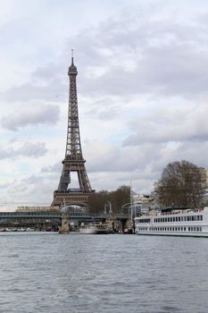 Eifel tower is the symbol of Paris romantic and love Eiffel Tower in Paris