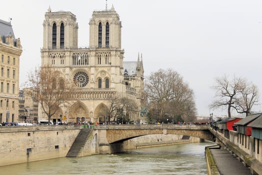 notre dame de paris cathedral in france