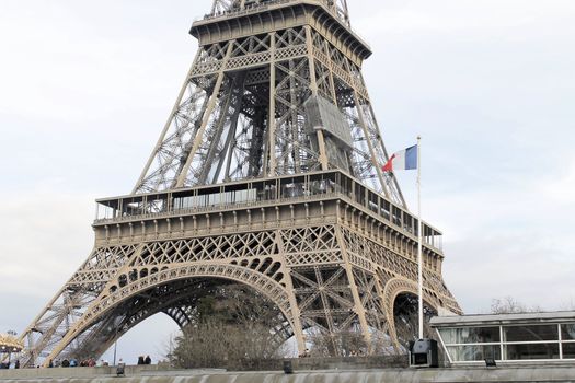 Eifel tower is the symbol of Paris romantic and love Eiffel Tower in Paris