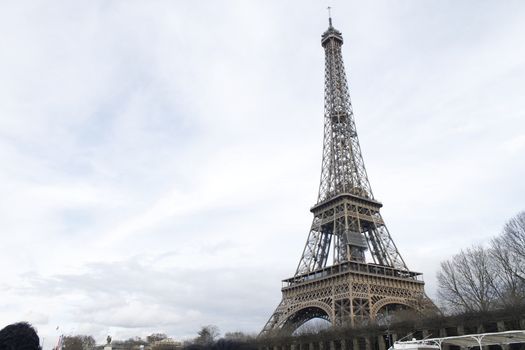 Eifel tower is the symbol of Paris romantic and love Eiffel Tower in Paris