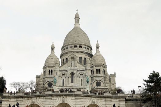 Basilica of the Sacre Coeur, dedicated to the Sacred Heart of Jesus in Paris