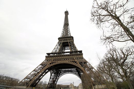 Eifel tower is the symbol of Paris romantic and love Eiffel Tower in Paris