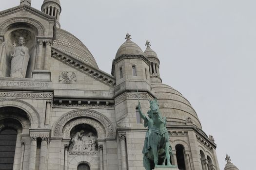 Basilica of the Sacre Coeur, dedicated to the Sacred Heart of Jesus in Paris