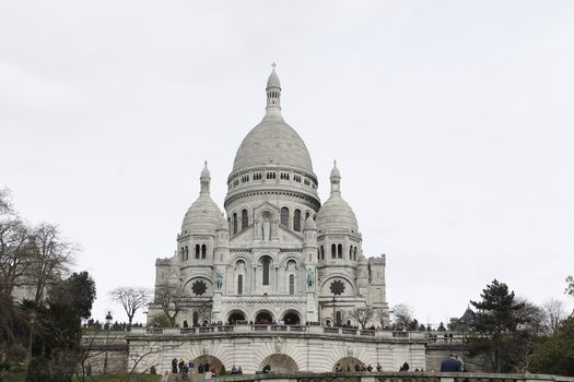 Basilica of the Sacre Coeur, dedicated to the Sacred Heart of Jesus in Paris