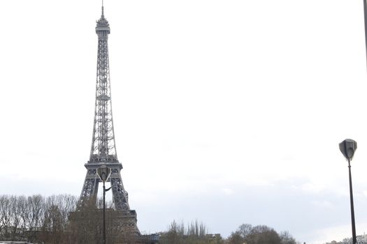 Eifel tower is the symbol of Paris romantic and love Eiffel Tower in Paris