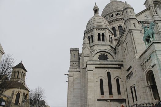 Basilica of the Sacre Coeur, dedicated to the Sacred Heart of Jesus in Paris