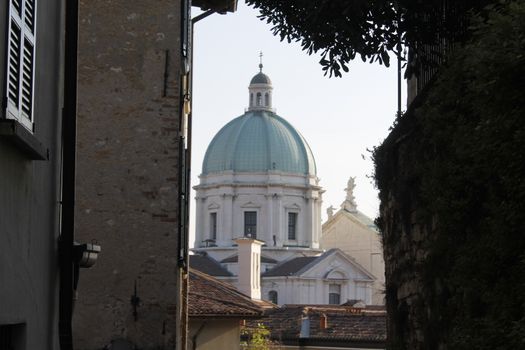 dome of the cathedral of Brescia in northern Italy