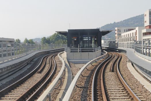 Subway tracks