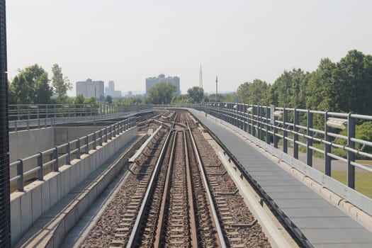 Subway tracks