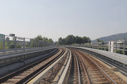 Subway tracks